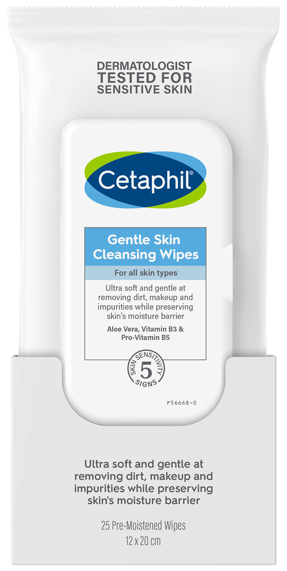 Cetaphil Gentle Skin Cleansing Wipes 25pk