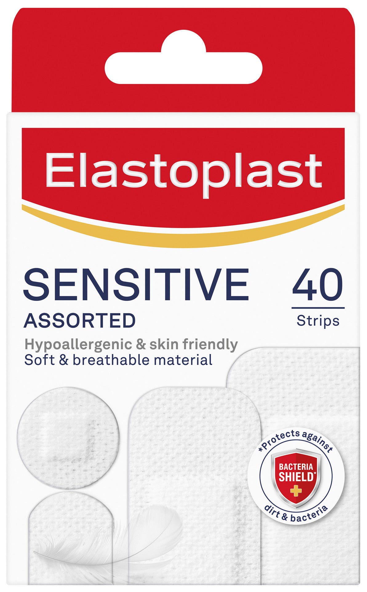 Elastoplast Sensitive Assorted 40 Pack