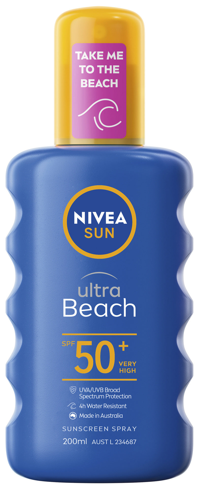 NIVEA Ultra Beach SPF50+ Sunscreen Spray 200ml