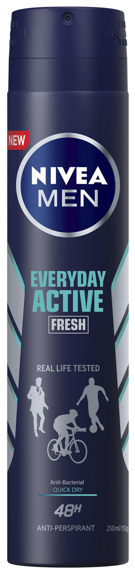 NIVEA Everyday Active Aerosol Fresh Deodorant 250ml