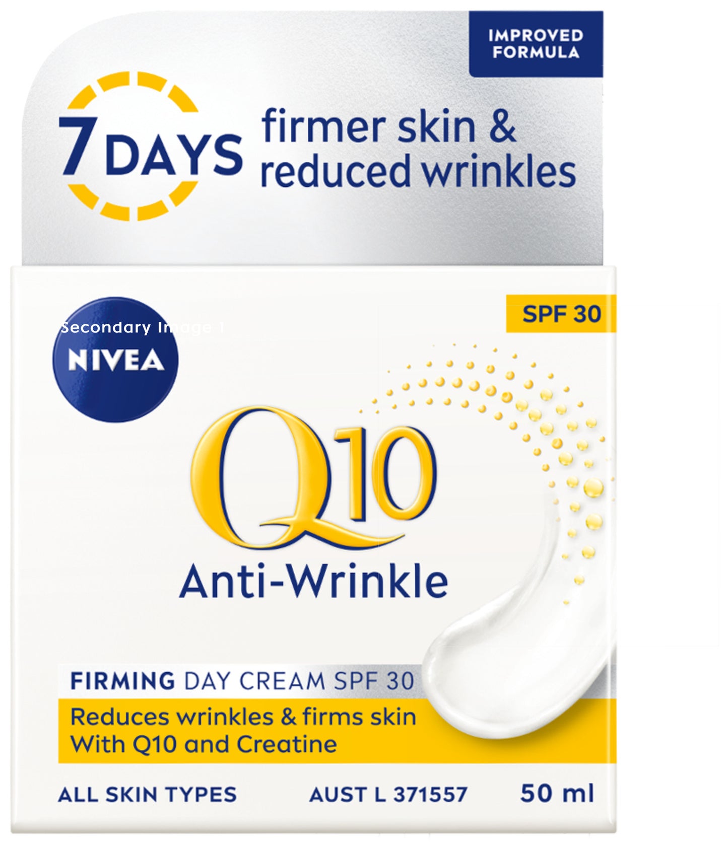 NIVEA Q10 Anti-Wrinkle Extra Firming Day Cream SPF30 50ml