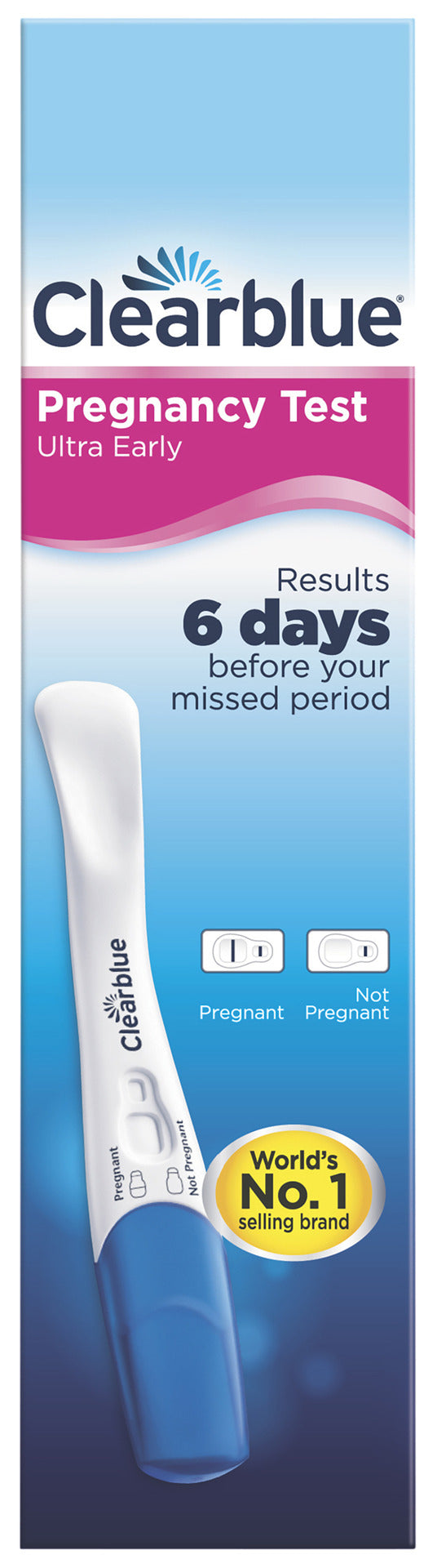 Clearblue Pregnancy Test, Ultra Early, 1 Test