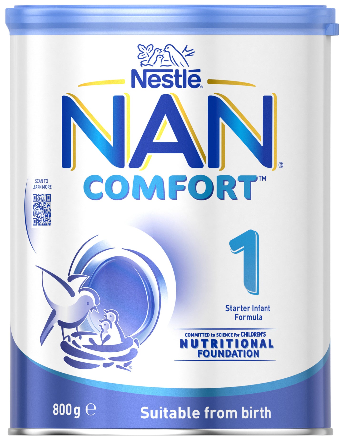 Nestle NAN COMFORT Newborn Formula Stage 1 Suitable From Birth 800g