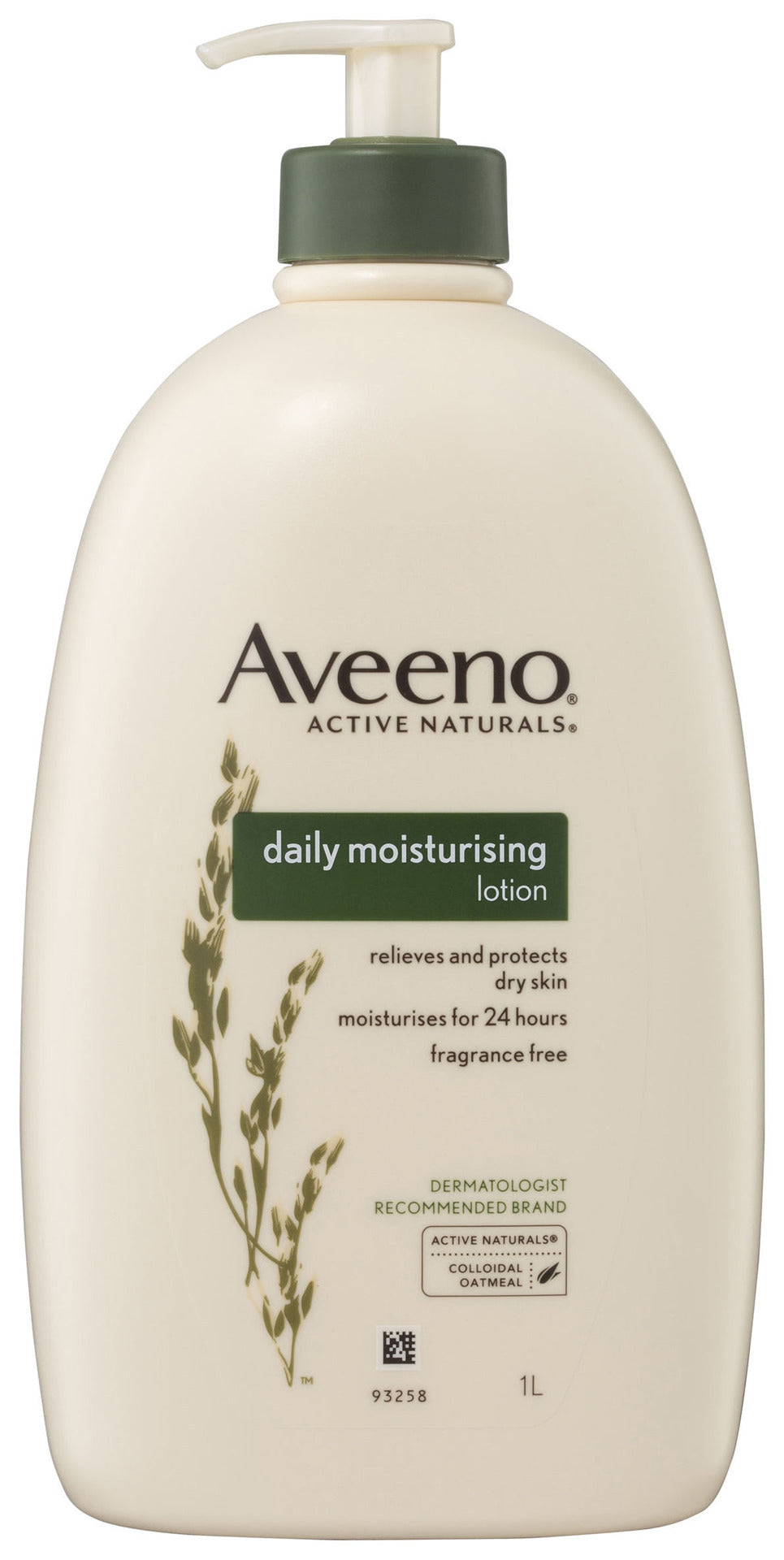 Aveeno Daily Moisturising Non-Greasy Fragrance Free Body Lotion 48-Hour Hydration Soothe Normal Dry