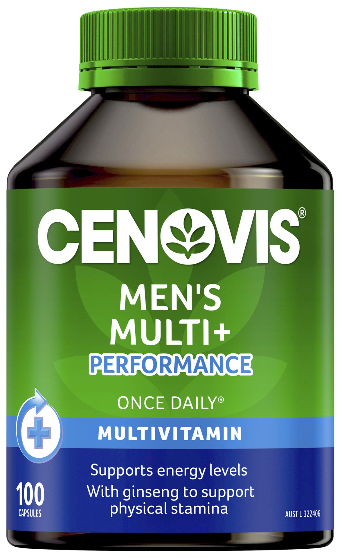Cenovis Men's Multi + Performance 100 Capsules