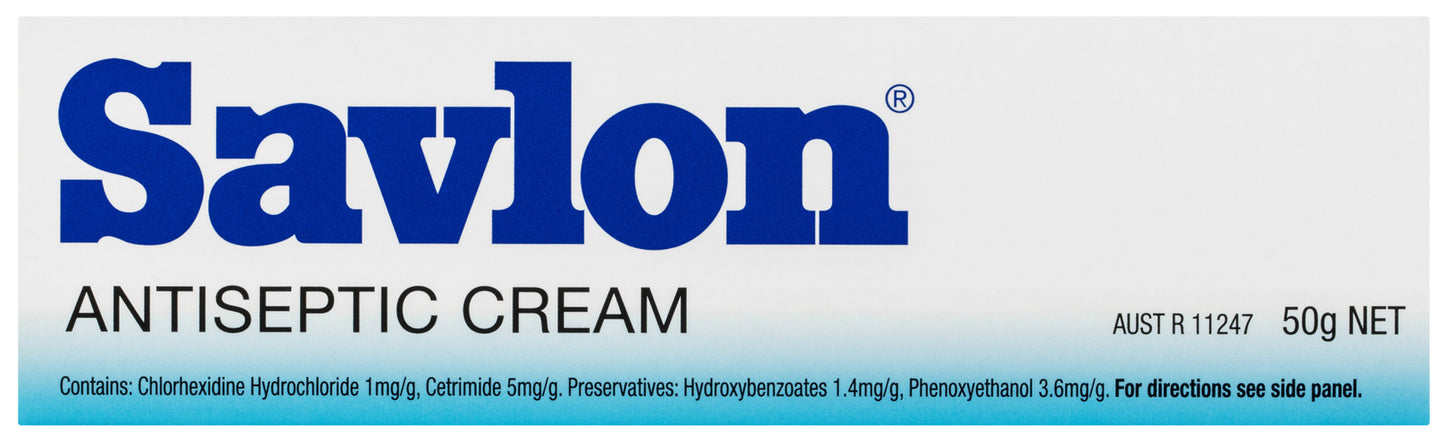 Savlon Soothing and Healing Antiseptic Cream 50g
