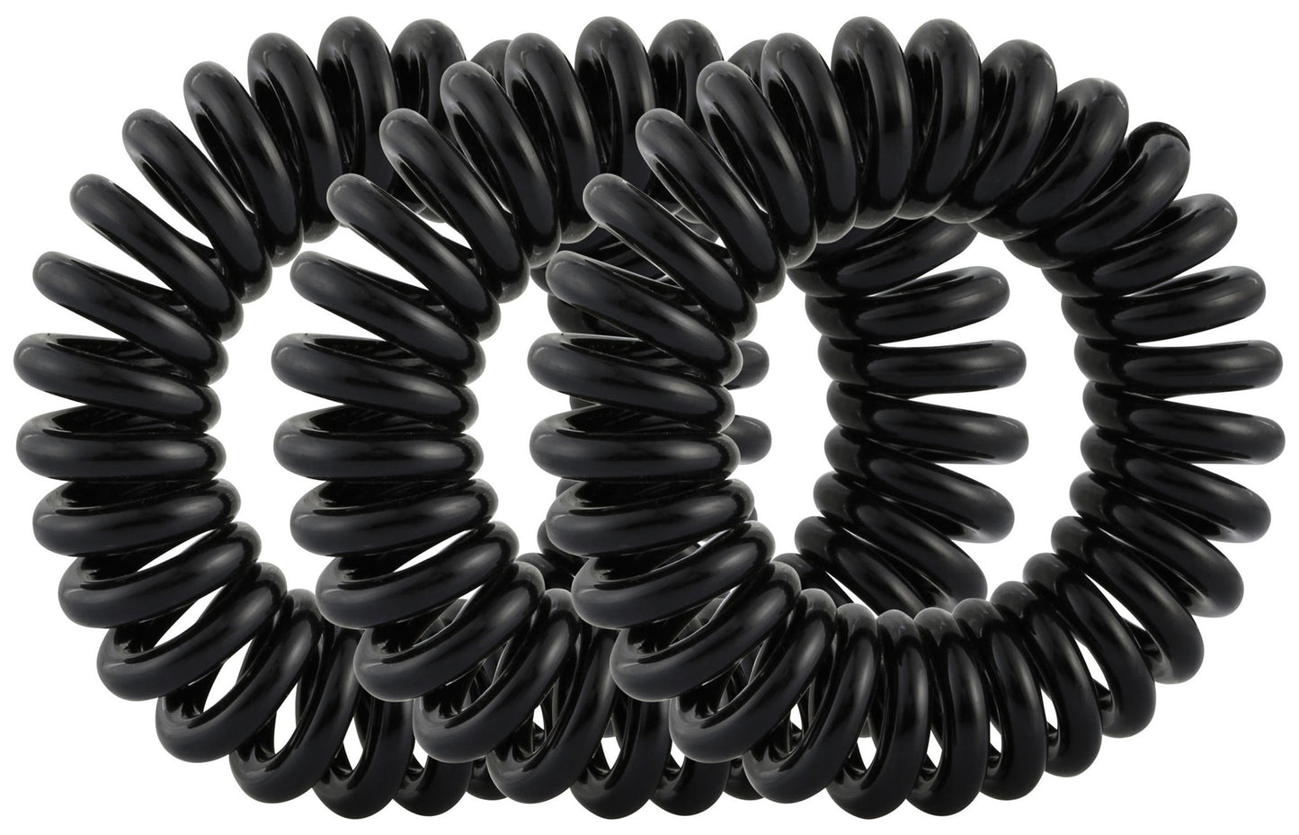 Lady Jayne Style Guards Black Kink Free Spirals - 8 Pk