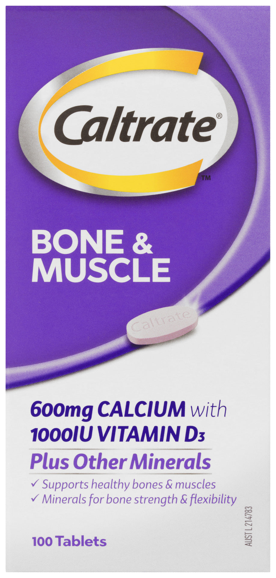 Caltrate Bone & Muscle 100 Tablets