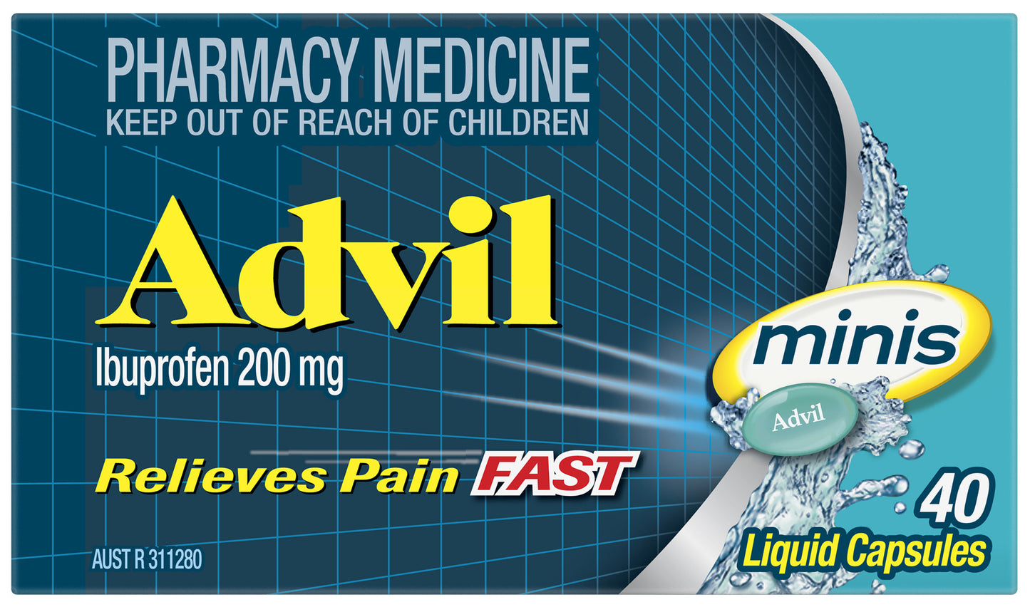 Advil Minis Liquid Capsules 40s