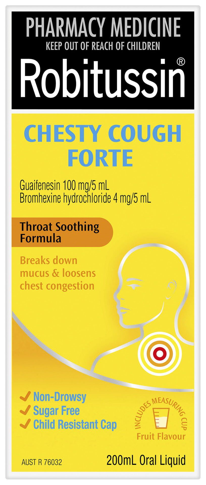 Robitussin Chesty Cough Forte 200mL