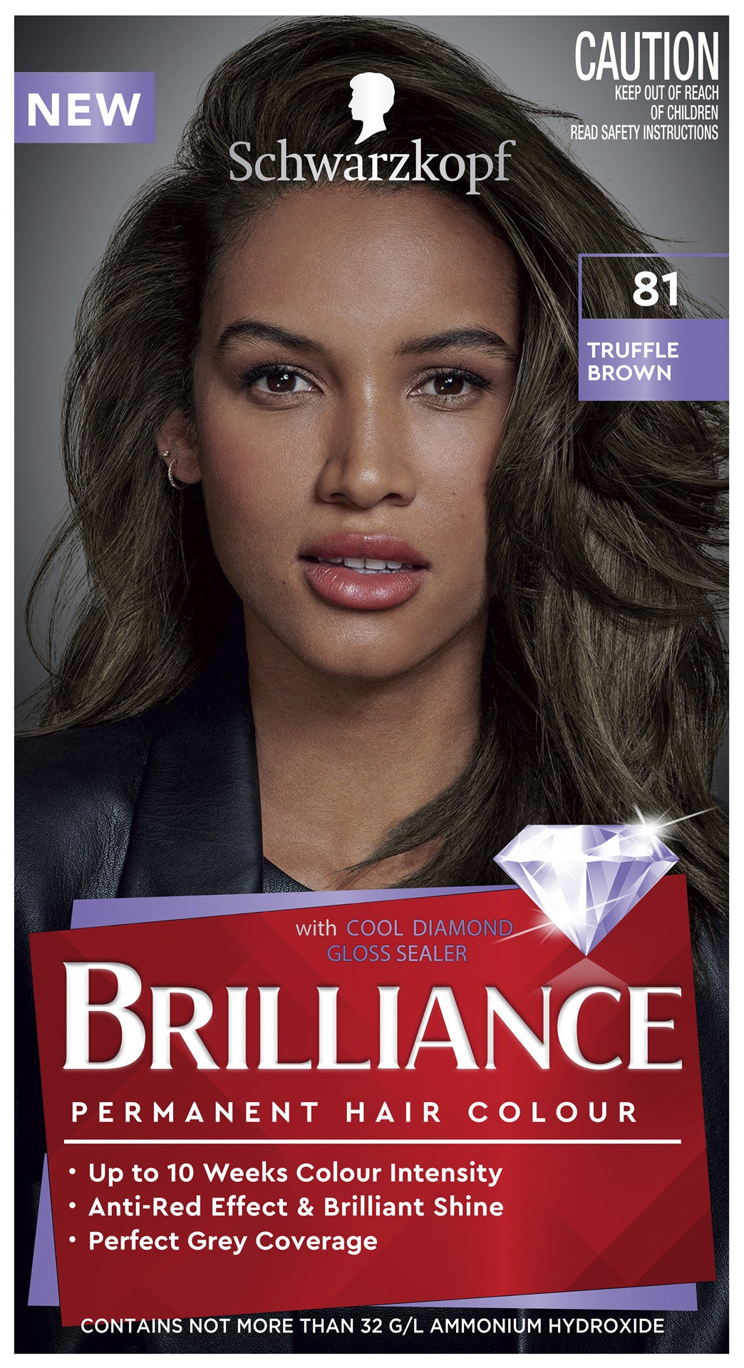 Schwarzkopf Brilliance Cool Browns 81 Truffle Brown