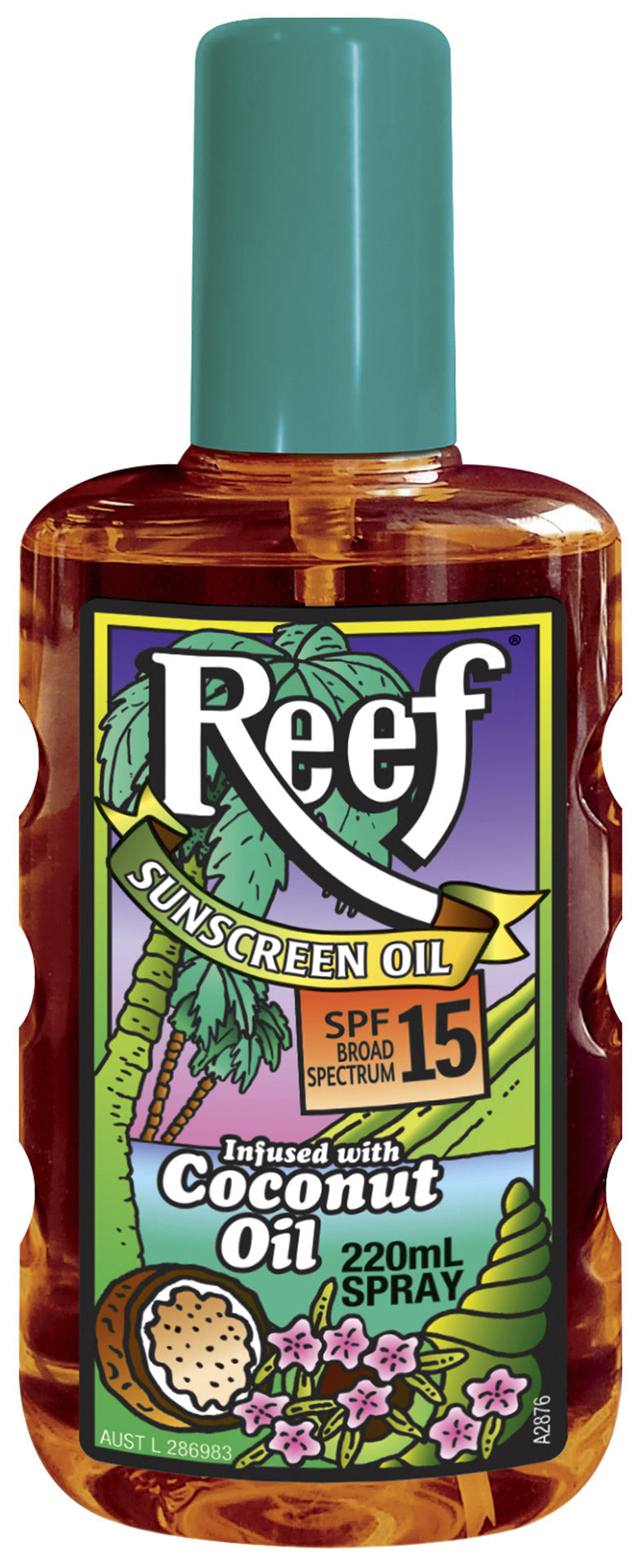 Reef SPF 15 Sunscreen Coconut Oil Spray 220mL