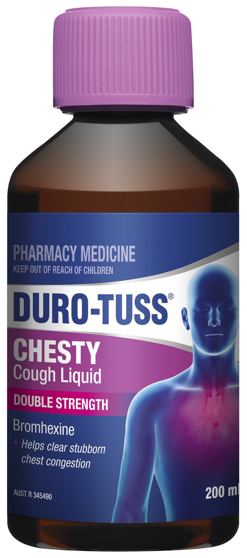 DURO-TUSS Chesty Cough Liquid Double Strength 200mL