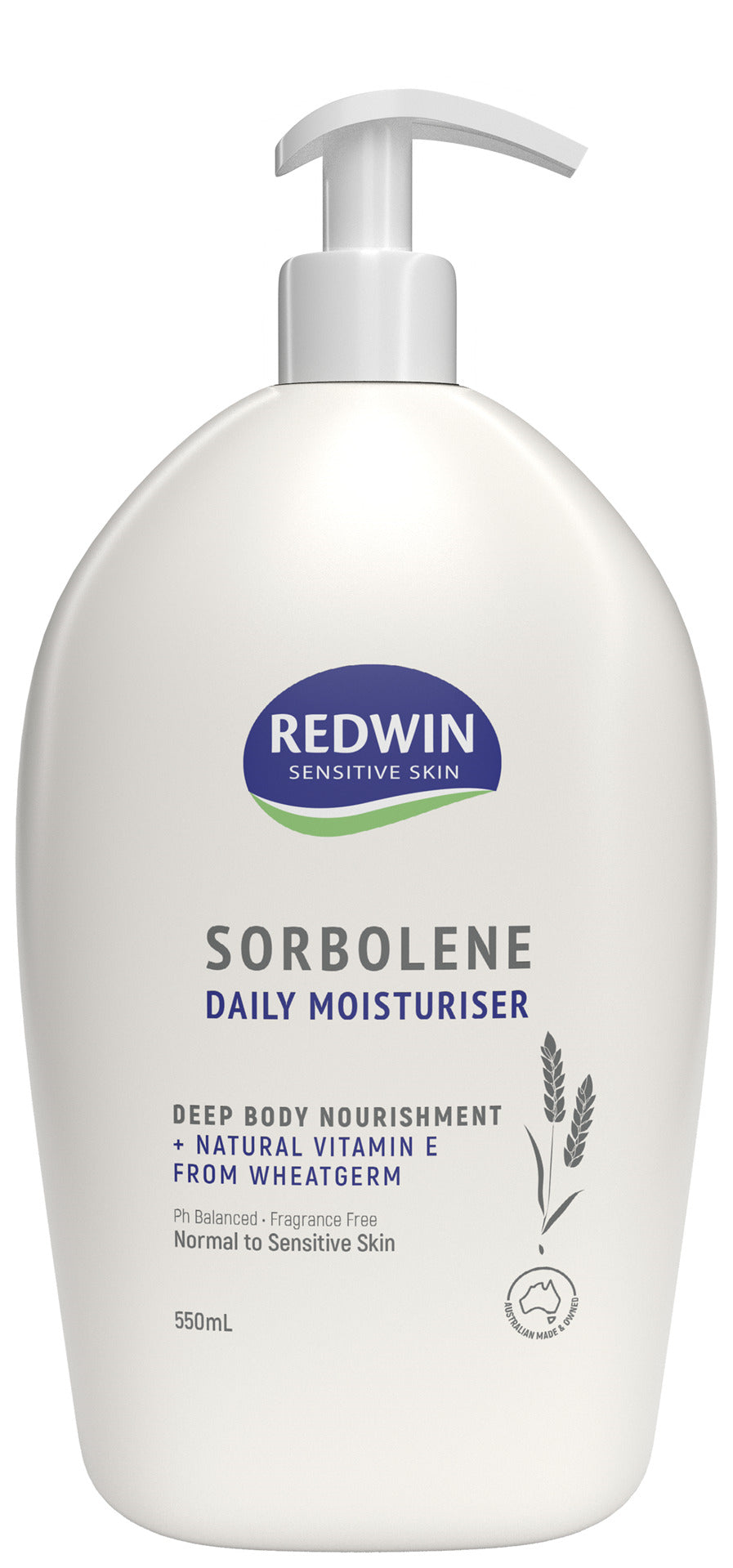 Redwin Sorbolene Moisturiser 550mL