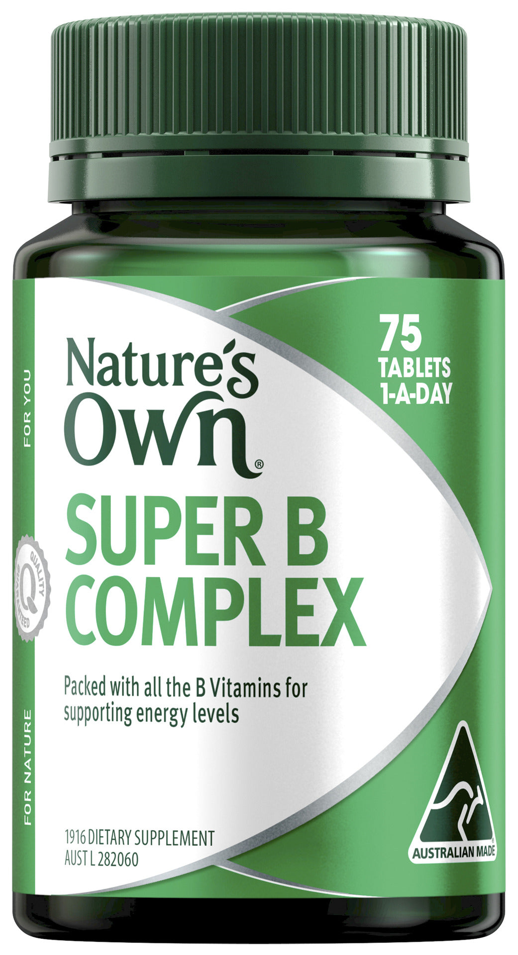 Nature's Own Super B Complex 75 Tablets
