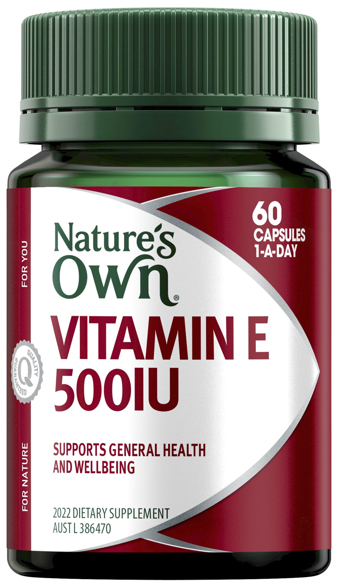 Nature's Own Vitamin E 500IU