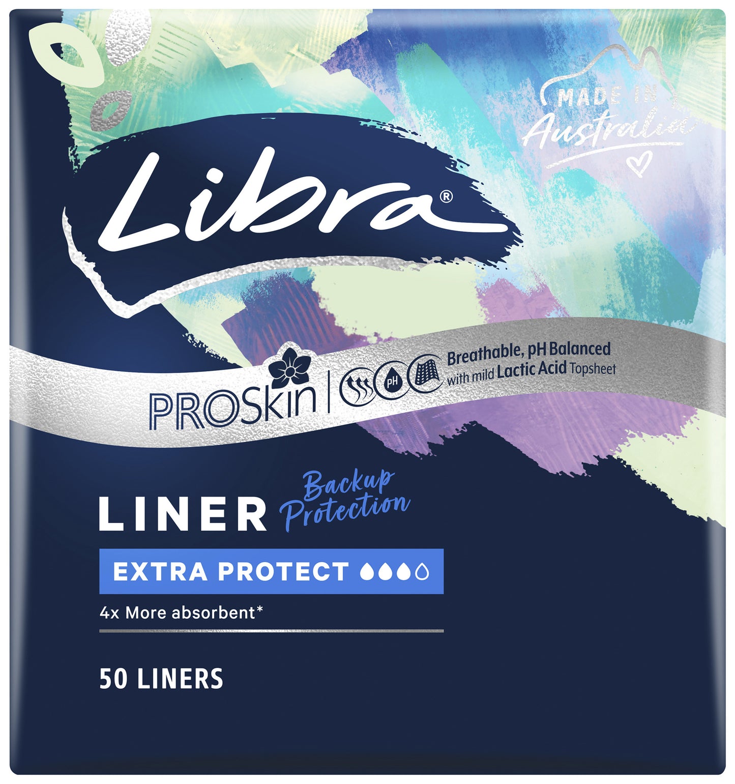 Libra Extra Protect Liners 50 Pack