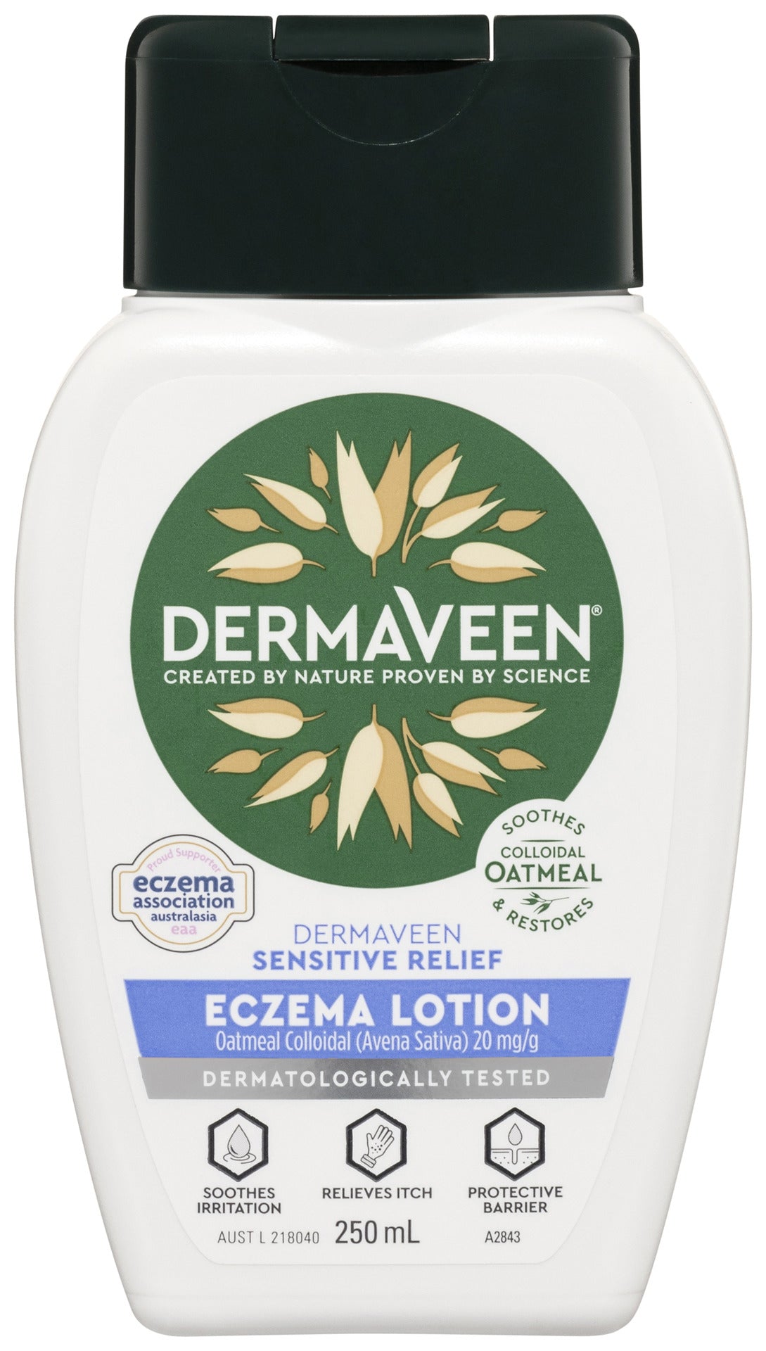 DermaVeen Sensitive Relief Eczema Lotion 250mL
