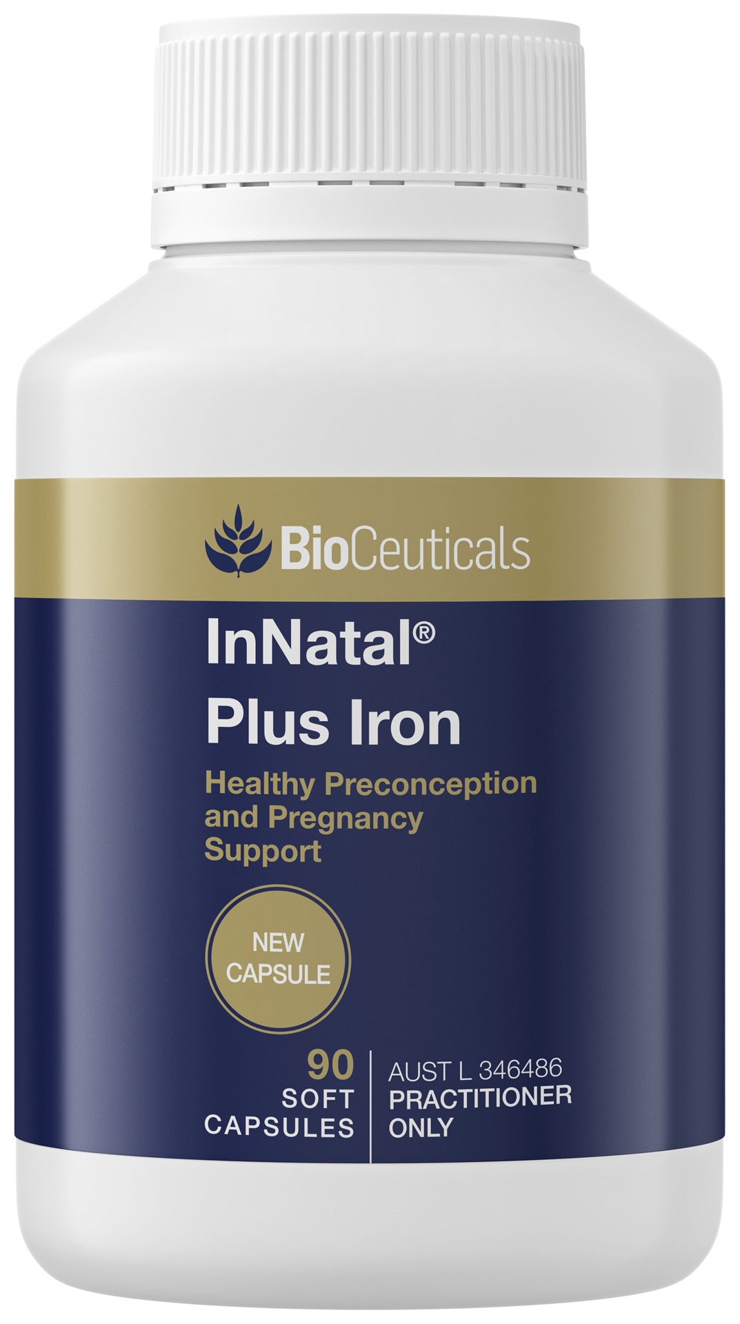BioCeuticals InNatal Plus Iron 90 Soft Capsules