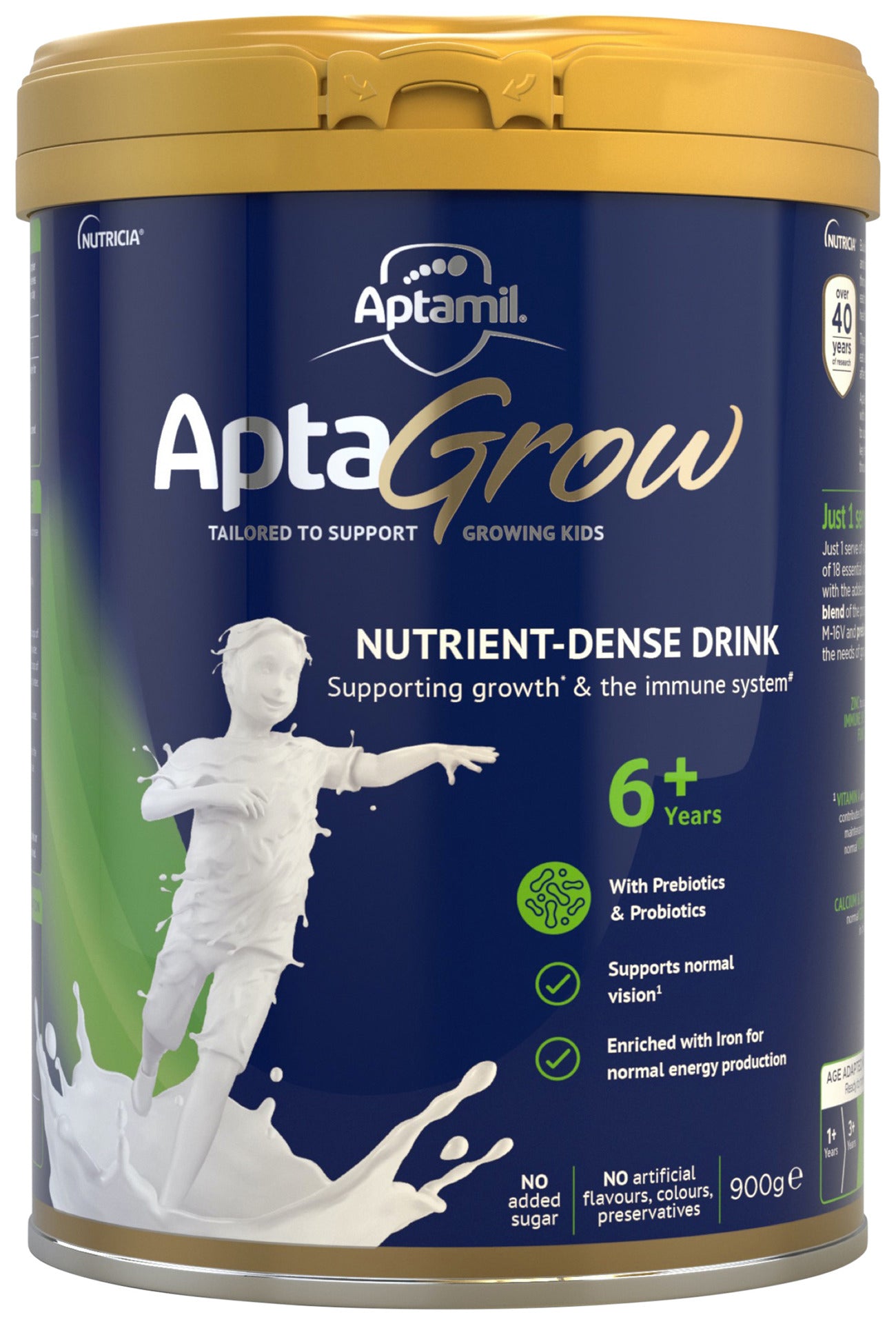 AptaGrow Nutrient-Dense Milk Drink From 6+ Years 900g