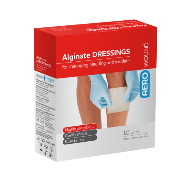 AEROWOUND ALG DRESS 10X10CM (1 pc)