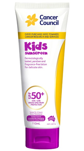 CANCER/C SUNSCN KIDS SPF50+ 110ML