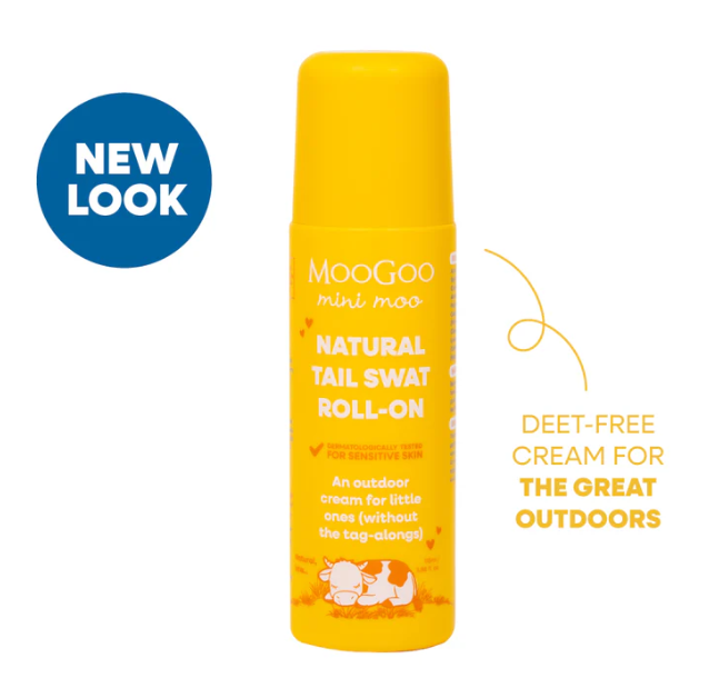 MooGoo Baby Range - Natural Tail Swat Roll-On 115Ml