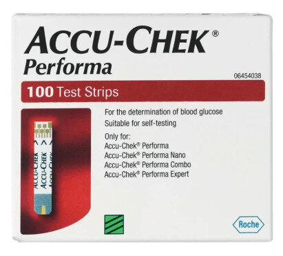 ACCUCHEK PERFORMA BGLUCO STRP 100
