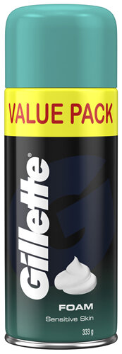 Gillette Shave Foam Sensitive Skin Value Pack 333 g