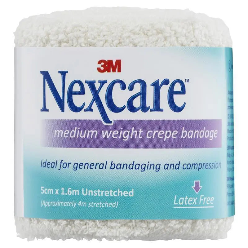 Nexcare Medium Crepe Bandage 5cm x 1.6m