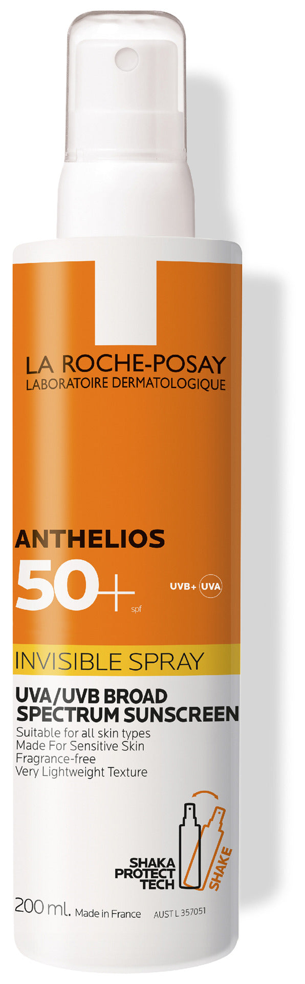 La Roche-Posay Anthelios Invisible Spray Sunscreen SPF50+ 200ml