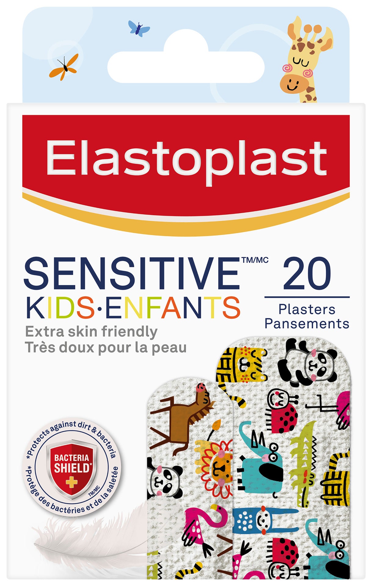 Elastoplast Sensitive Kids 20 Pack