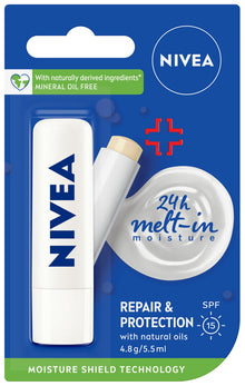NIVEA Repair & Protection Caring Lip Balm SPF15 4.8g