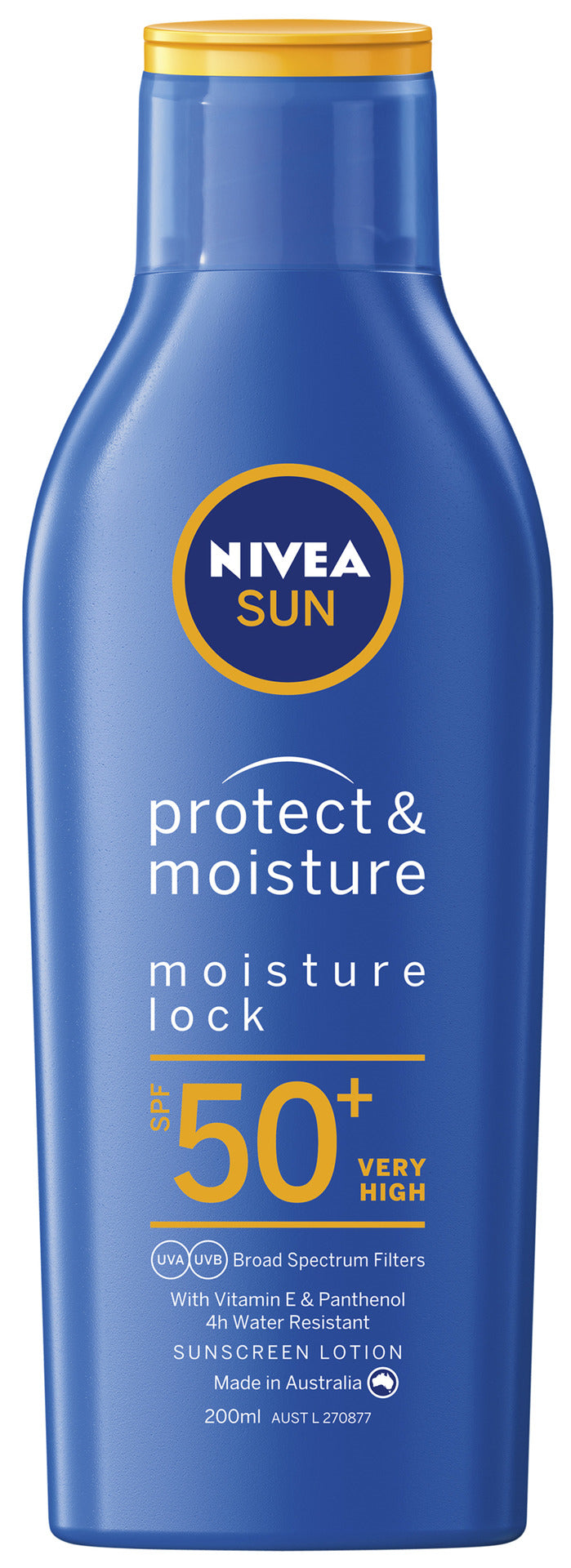 NIVEA Protect & Moisture Moisture Lock SPF50+ Sunscreen 200ml
