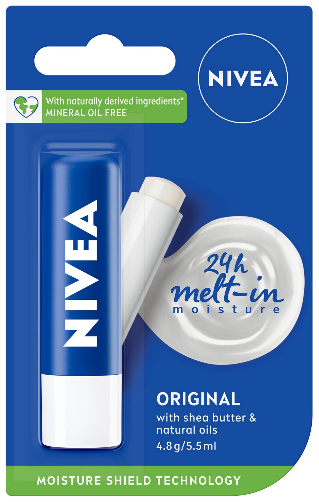 NIVEA Original Care Lip Balm 4.8g