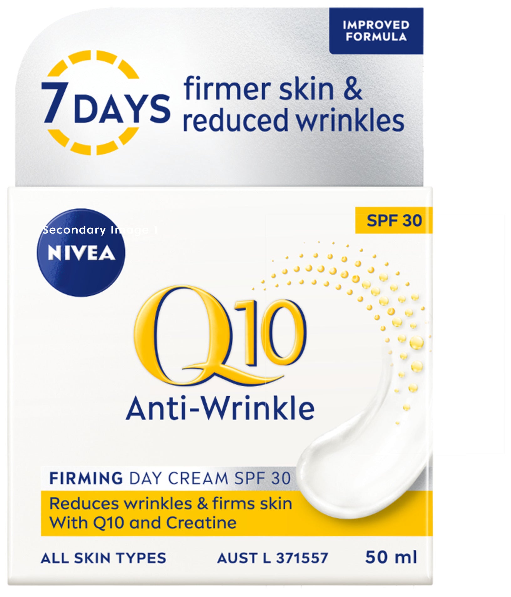 NIVEA Q10 Anti-Wrinkle Extra Firming Day Cream SPF30 50ml