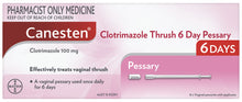 Canesten 6 Day Pessary Thrush Treatment