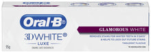 Oral-B 3D White Luxe Glamorous White Whitening Toothpaste 95g