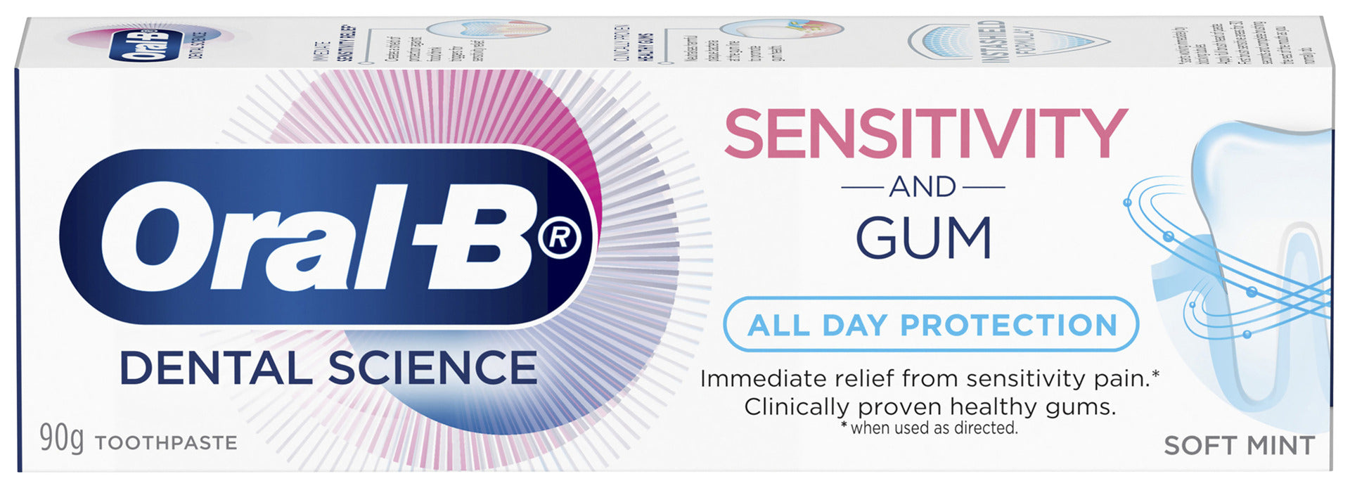 Oral-B Sensitive Teeth All Day Protection Toothpaste 90g