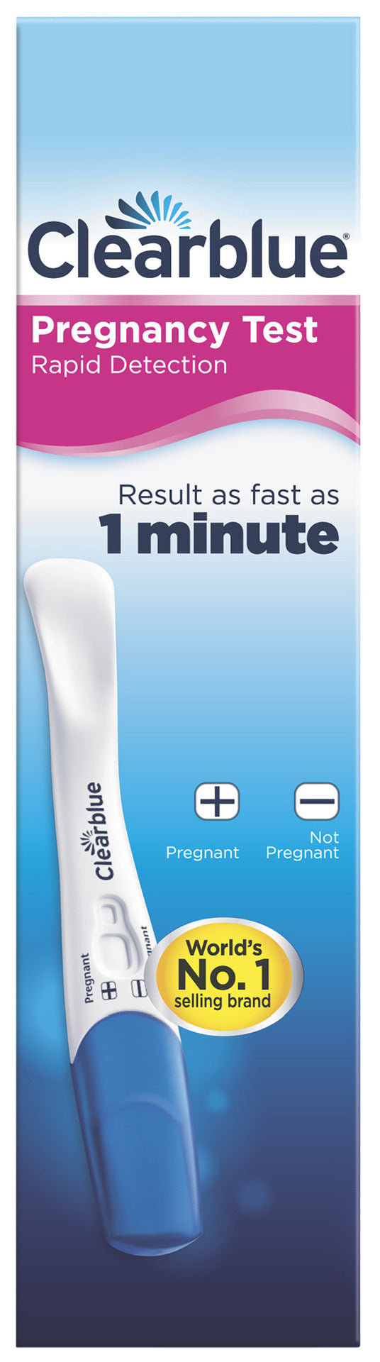 Clearblue Pregnancy Test, Rapid Detection, 1