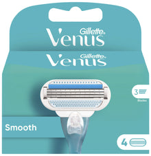Gillette Venus Smooth Women's Razor Blade Refills - 4 Count