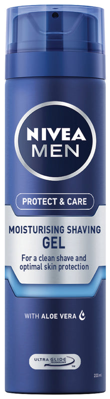 NIVEA Protect & Care Moisturising Shaving Gel 200ml
