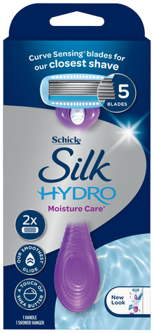 Schick Silk Hydro Moisture Care* Razor Kit +2