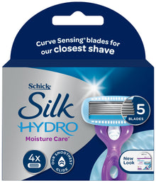 Schick Silk Hydro Razor Refills Moisture Care* 4pk