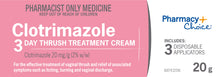 Pharmacy Choice - Clotrimazole Thrush Treatment 3 Day Cream 20g