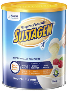 SUSTAGEN Hospital Formula Neutral 840g Powder Nutritional Supplement