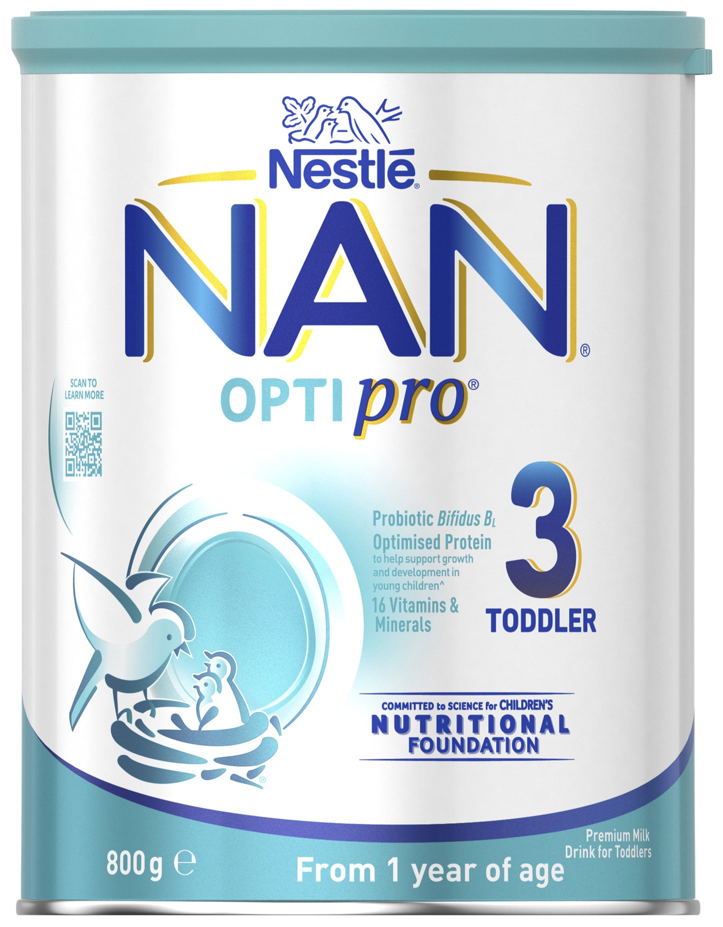 Nestle NAN OPTIPRO 3 Toddler Milk Drink Stage 3 800g