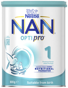 Nestle NAN OPTIPRO 1 Infant Formula for Newborns Suitable From Birth 800g