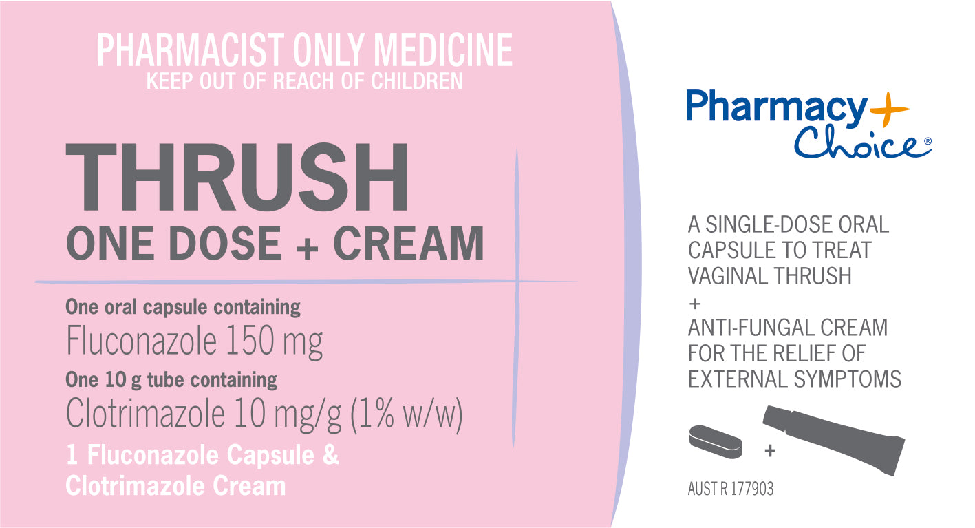Pharmacy Choice - Thrush One Dose + Cream