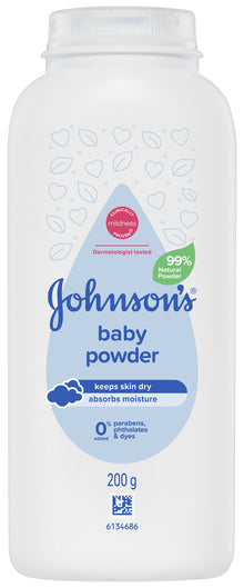 Johnson?s Baby Pure Cornstarch Moisture Absorbing Baby Powder 200g